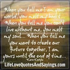 I dreamt of holding you in my arms. Quotes To Make Her Heart Melt Quotesgram