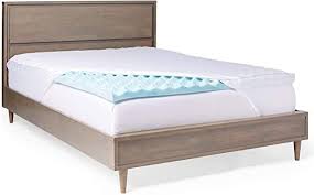 Slumber Solutions Gel Big Bump 3 Inch Memory Foam Mattress Topper With Cover King In 2020 Foam Mattress Topper Mattress Memory Foam Mattress Topper