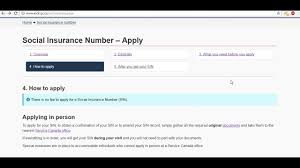 The social insurance number (sin) is a 9 digit number that you need to work in canada or to have access to government programs and benefits. New Comers To Canada Your Initial Days Apply For Sin Social Insurance Number In Canada Youtube