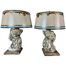 Enjoy free shipping on most stuff, even big stuff. Pair Of Italian Lamps With Fortuny Shield Shades For Sale At 1stdibs