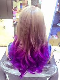 Hair Colors Ideas Colored Hair Tips Purple Ombre Hair Blonde Dye