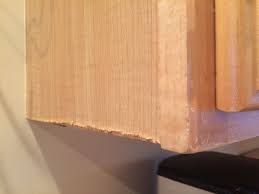 Catherine from california says, my kitchen cabinets and drawer fronts are peeling. How To Restore A Peeling Kitchen Cabinet Kitchen Cabinets End Panels Kitchen Cabinets Peeling Refinishing Cabinets