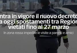 Nei regioni o province in arancione. Ri Ramczusfdtm