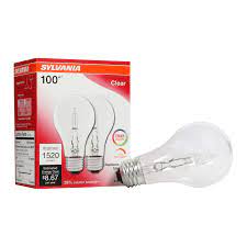 • made from high quality material for long lasting durability. Sylvania 100 Watt A19 Clear Halogen Light Bulbs Shop Light Bulbs At H E B