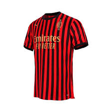 Jersey Puma Ac Milan Home Shirt Authentic 120 Years Tango Red Puma Black Football Store Futbol Emotion