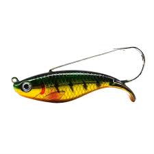 JINGGEGE 1pcs  The New Bionic Faux Bait Bait Bait SEQUINS21G  8.5CM Pêche  dhiver Artificiel