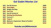 10 best gal gadot movies, ranked by rotten tomatoes. Gal Gadot Movies List Youtube