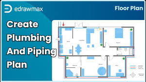 Residential plumbing diagrams | hot water circulation tankless water heater layouts. How To Create A Plumbing And Piping Plan How To Draw Plumbing Lines On A Floor Plan Edrawmax Youtube