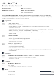 With cv simply, you can easily build a perfect resume. Teacher Resume Examples 2021 Templates Skills Tips