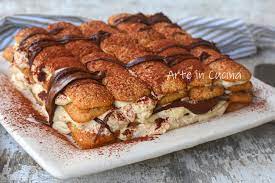 Tiramisu Con Pavesini Panna E Nutella Mattonella Fredda