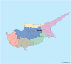 Republica cipruκυπριακή δημοκρατίαkypriakí dimokratía (greacă) kıbrıs cumhuriyeti (turcă). Cipru Harta Vector Harta Cipru Vector Europa De Sud Europa