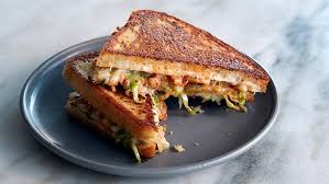 Prepare a pizza sandwich that tastes like a pizza which will be liked by all. Pizza Sandwich Recipe Cook With Hamariweb Com