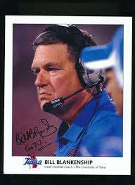 Bill Blankenship signed autograph 8x10 photo Tulsa Golden Hurricanes swsw6  (BH16