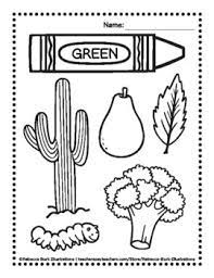 It is suitable for all ages: Learn Your Colors Green Coloring Page By Rebecca Burk Illustrations