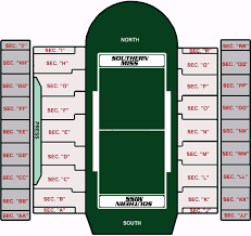 southern miss golden eagles stadium seating chart