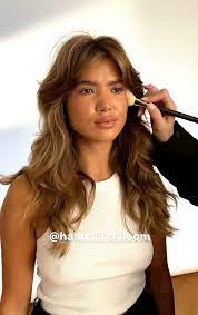Matilda Djerf Hair Style Loose Curls Long Hair Long Thin Hair Long Hair Styles
