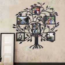 Breathe life and personality into your home with a lovely piece of wall decor. Red Barrel Studio 6 Opening Decorative Family Tree Wall Hanging Collage Picture Frame Reviews Wayfair