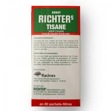 Cette tisane au gout agréable contribue à l'évacuation des déchets organiques du corps. Ernst Richter Herbal Tea