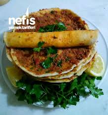 Tavada Pratik Nefis Lahmacun Yemek Tarifleri Gida Ve Yemek