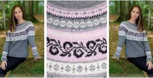Choose from 100s of knitting patterns to download and make today. Telemark Knitted Nordic Sweater Free Knitting Pattern