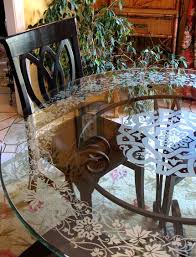 Etchlook Window Etching Paint Pattern Decor Mirrored Furniture Etched Mirror