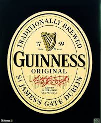 Guinness Logo Poster Bier Werbung Guinness Bier