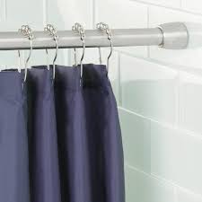 Proulx 108 Adjustable Straight Tension Shower Curtain Rod Shower Curtain Rods Curtain Rods Shower Curtain