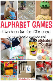 Listen and sing along to a song about the alphabet. 14 Amazing Hands On Alphabet Games For Preschoolers