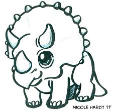 Plus, it's an easy way to celebrate each season or special holidays. Dinosaurs Color Pages Dinosaur Coloring Page Free Cute Dinosaur Coloring Pages Cute Dinos Triceratops Dibujo Como Dibujar Un Dinosaurio Dinosaurios Para Pintar