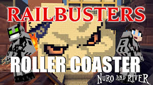 2014 top 5 insane minecraft roller coasters! Railbusters A Minecraft Roller Coaster Youtube