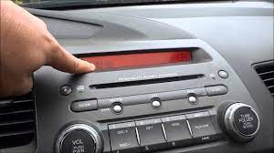 You will hear a beep and then the radio will resume normal functions. How To Find The Radio Serial Number Honda Civic 8th Gen 2006 2011 Youtube