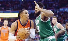 Oklahoma city thunder at boston celtics game #62 4/27/21 three questions: Westbrook Triple Double Streak Ends But Thunder Triumph Vs Celtics Arab News