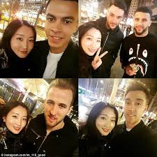 Son, 28, is currently on international duty with south korea and was. Tottenham Squad Take Son Heung Min Fan To See Him In Hotel Daily Mail Online