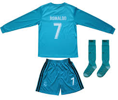 Made by adidas®, the 2019 real madrid new jersey is exactly like the ones worn on the pitch by today's. Amazon Com Gamesdur 2016 2017 Real Madrid Ronaldo 7 Away Blue Long Sleeve Soccer Kids Jersey Short Set Youth Sizes 6 7 Years 0783512686787 Books