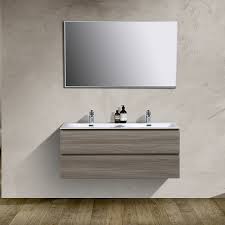 Check spelling or type a new query. Meuble Salle De Bain Double Vasque 120cm Bois Gris