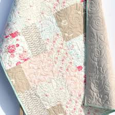 From baby blankets and crib skirts to changing pads and more, take advantage of free shipping. Farmhouse Baby Quilt Floral Minky Blanket Flower Crib Bedding Vinta