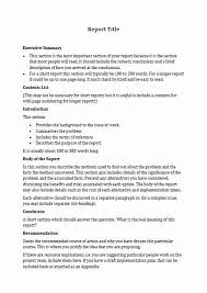 Formal Business Report Example New Business Report Format Report Writing Report Writing Format Business Writing