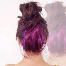 11 Coloured Hair Looks That Won T Break Your Office Dress Code Her World Singapore In 2021 Underlights Hair Under Hair Color Light Hair Color