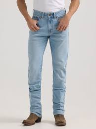 Mens Rock 47 Wrangler Slim Fit Straight Leg Jean – La De Da