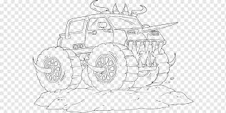 Who doesn't like monster trucks and their huge tires, burning rubber, and roaring engines? Rakasa Truk Buku Mewarnai Grave Digger Bigfoot Monster Jam Sudut Truk Mobil Png Pngwing