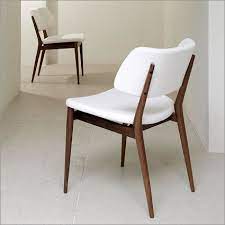Dining Chair Covers Curved Back Seat Cushion Contemporary Dining Room Furniture Dining Chairs White Leather Dining Chairs