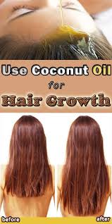 Use Coconut Oil For Hair Growth Coconut Oil Hair Growth Treatment Coconut Oil Hair Growth Hair Growth Oil