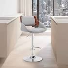 Colby Swivel Adjustable Height Bar Stool All Modern