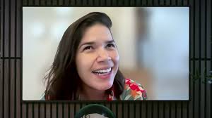 America Ferrera and Becki Drove a Golf Cart Off the Ugly Betty Set