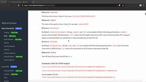 Socket.io is a library for real time web applications, and we can access iex's socket.io api using python. Get Started With Alpha Vantage Data Data Stock Quotes Historical Data