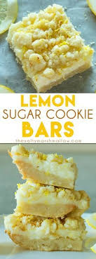 Lemon Sugar Cookie Bars The Salty Marshmallow Recipe Lemon Sugar Cookies Lemon Bars Easy Desserts