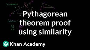 No, a triangle can have up to one right angle, but it doesn't have to be a right angle in order to be a triangle. Pythagorean Theorem Proof Using Similarity Video Khan Academy