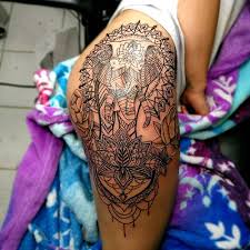 125 Best Thigh Tattoos For Women Cute Ideas Designs 2019 Guide Thigh Tattoos Women Classy Tattoos Tattoos For Women