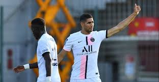 Хавбек назывался одним из наиболее многообещающих. Hakimi Nets First Psg Goal