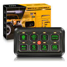 Every day new 3d models from all over the world. Mictuning 8 Gang Switch Panel On Off Led Car Switch Panel Circuit Control 12v24v Ebay